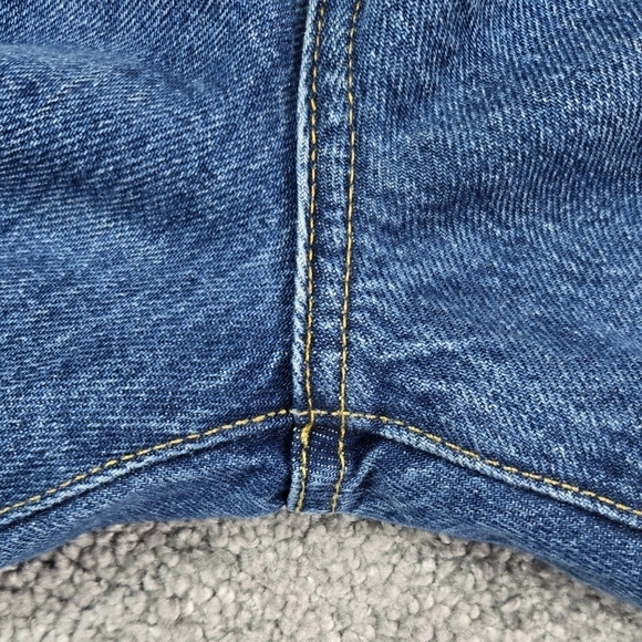 Point Sur J. Crew Limited Edition Nipped Straight Jean Raw Hem BS185 100% Cotton - Picture 11 of 12